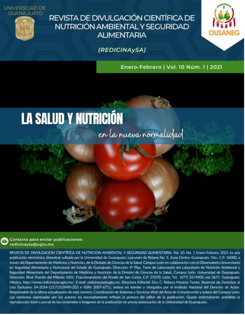 Revista de Divulgación Científica de Nutrición Ambiental y Seguridad Alimentaria